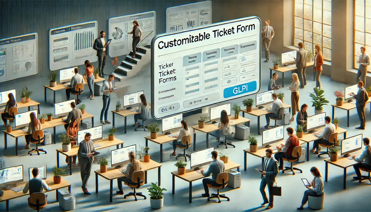 Vytváranie používateľsky prívetivého IT prostredia pomocou prispôsobiteľných tiketových formulárov GLPI